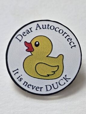 Rubber Duck Enamel Pin